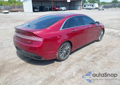 2013 Lincoln Mkz Hybrid из США, поврежденный, VIN 3LN6L2LU3DR806475